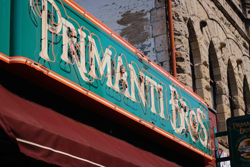 Primanti Bros. Restaurant and Bar Oakland, Pittsburgh Pennsylvania